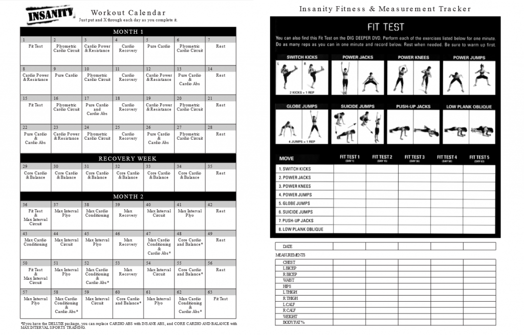 Simple Insanity workout in stores for Gym